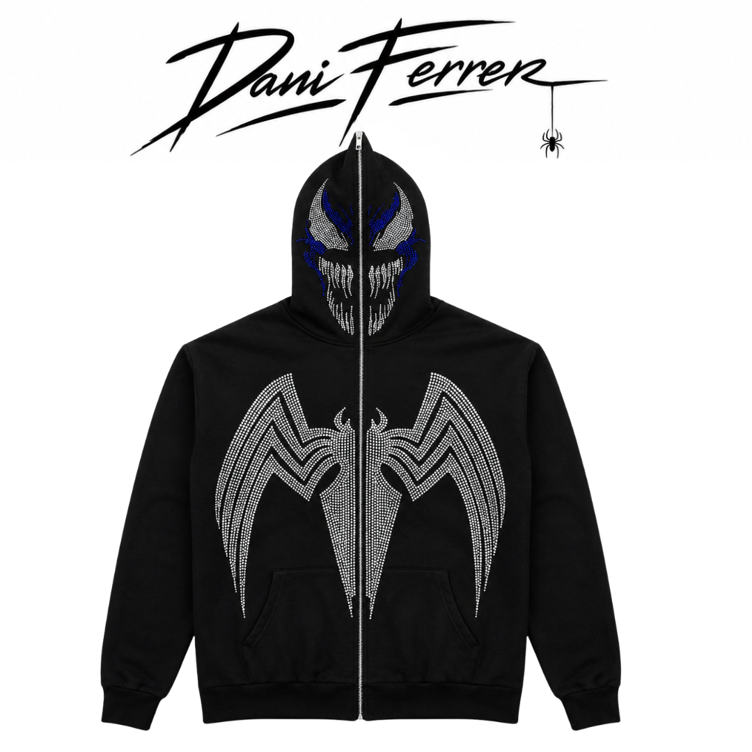 Sudadera con Máscara Spider
