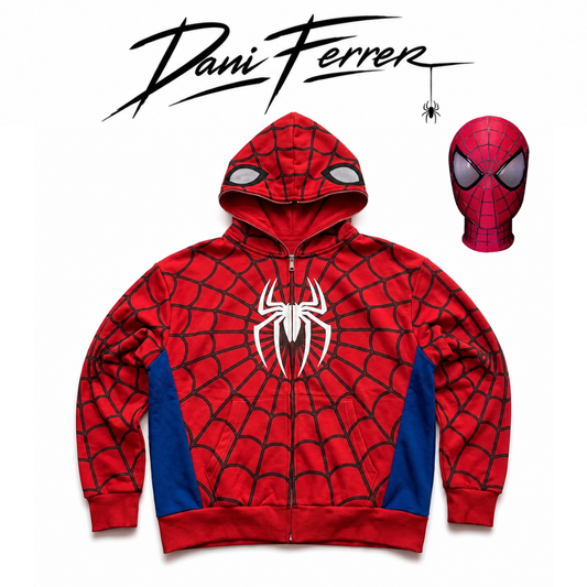 Sudadera con Máscara Spider