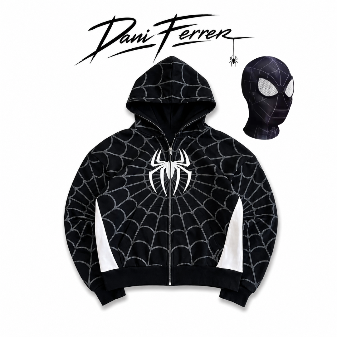 Sudadera con Máscara Spider