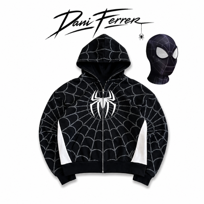 Sudadera con Máscara Spider