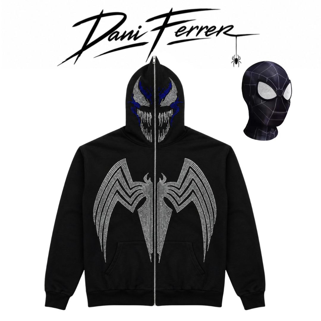 Sudadera con Máscara Spider