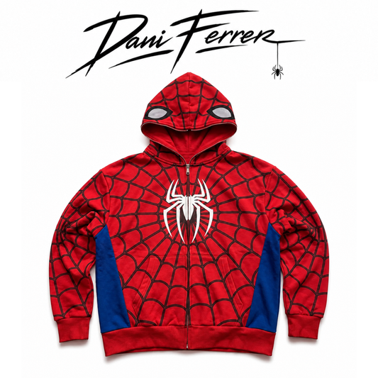 Sudadera con Máscara Spider