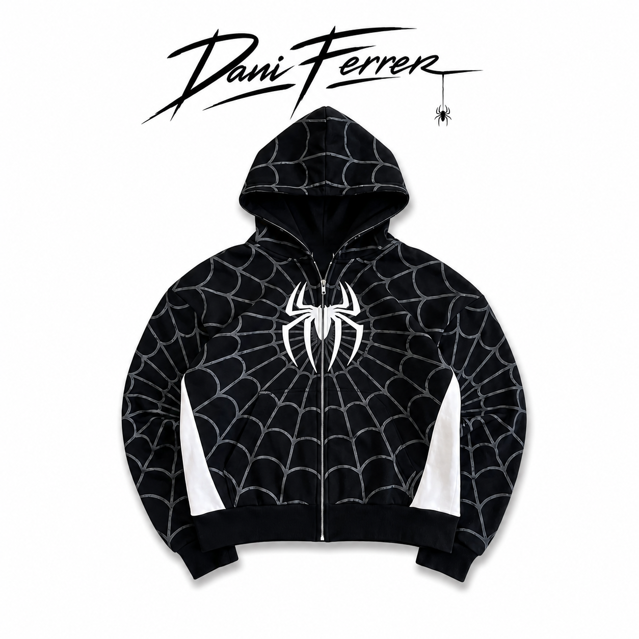Sudadera con Máscara Spider