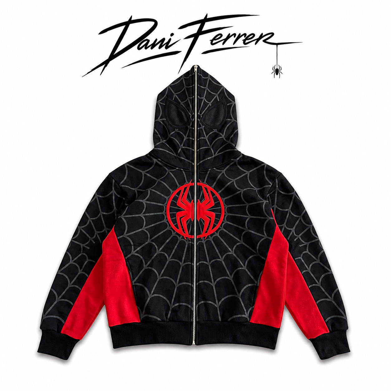 Sudadera con Máscara Spider
